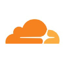 The logo of the site cloudflare.com