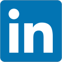 The logo of the site linkedin.com