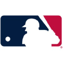 The logo of the site mlb.com