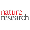 The logo of the site nature.com