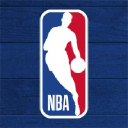 The logo of the site nba.com