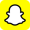 The logo of the site snapchat.com