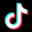 The logo of the site tiktok.com