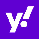 The logo of the site yahoo.com